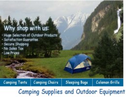 Camping comfortably