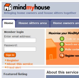 Mind My House Website