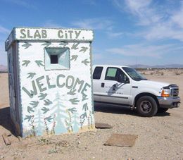 Slab city Entrance
