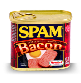 Picture of Can of Spam with Bacon