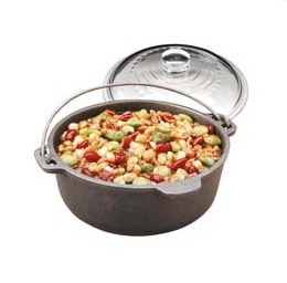 Wagnerware 2qt Cast Iron Casserole Pot